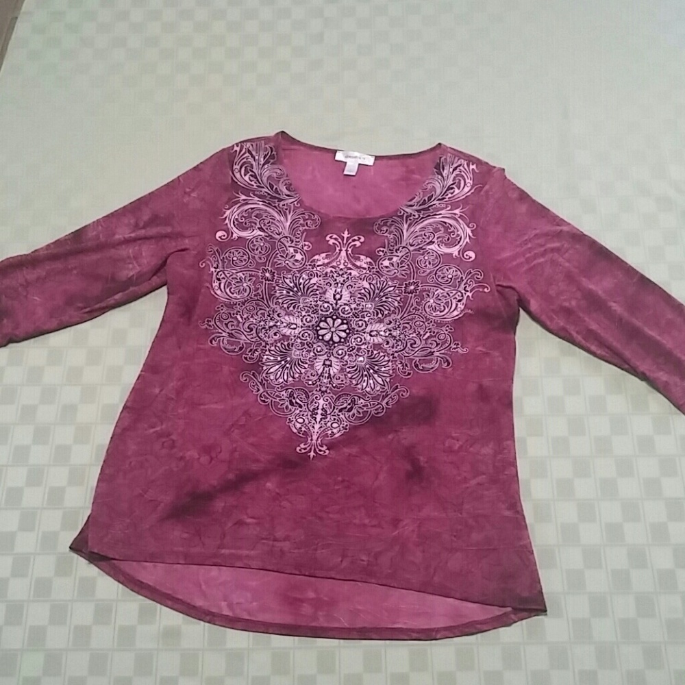 Embellished top
